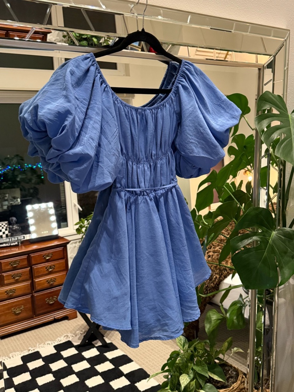 &merci | Sidney Puff Sleeve Mini Dress